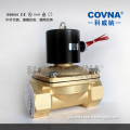 Brass threaded oil solenoid valve